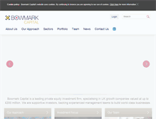 Tablet Screenshot of bowmark.com